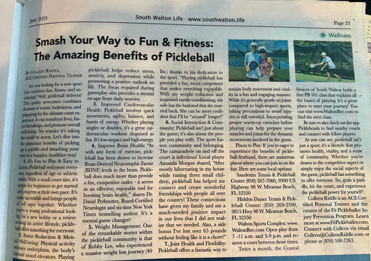 Amazing Benefits of Pickleball!